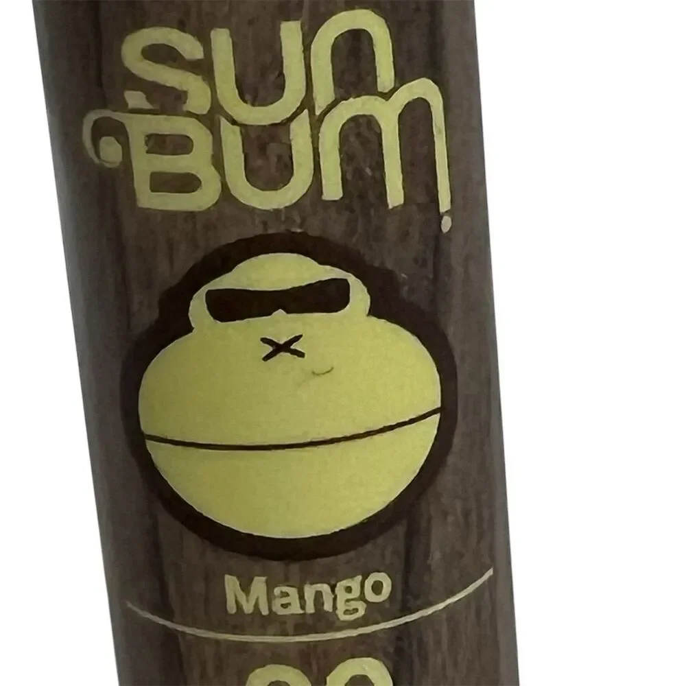 Sun Bum SPF 30 Mango Lip Balm Moisturizing Vegan Broad Spectrum